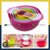 NESTED BOWL STRAINER MEASURING CUPS & SPOONS SET