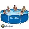INTEX Round Metal Frame Pool (10 Feet X 30 Inch) Age 6+