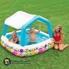 INTEX Sun Shade Baby Pool (5 x 5 x 4 Feet ) Age 2+