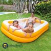 Intex Mandarin Swim Center Family Pool (7.5 x 4.8 x 1.5 Feet) Age 3+
