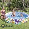 Intex Ocean Place Snap Set Swimming Pool (6 Feet x 1.24 Feet ) – Age 1+